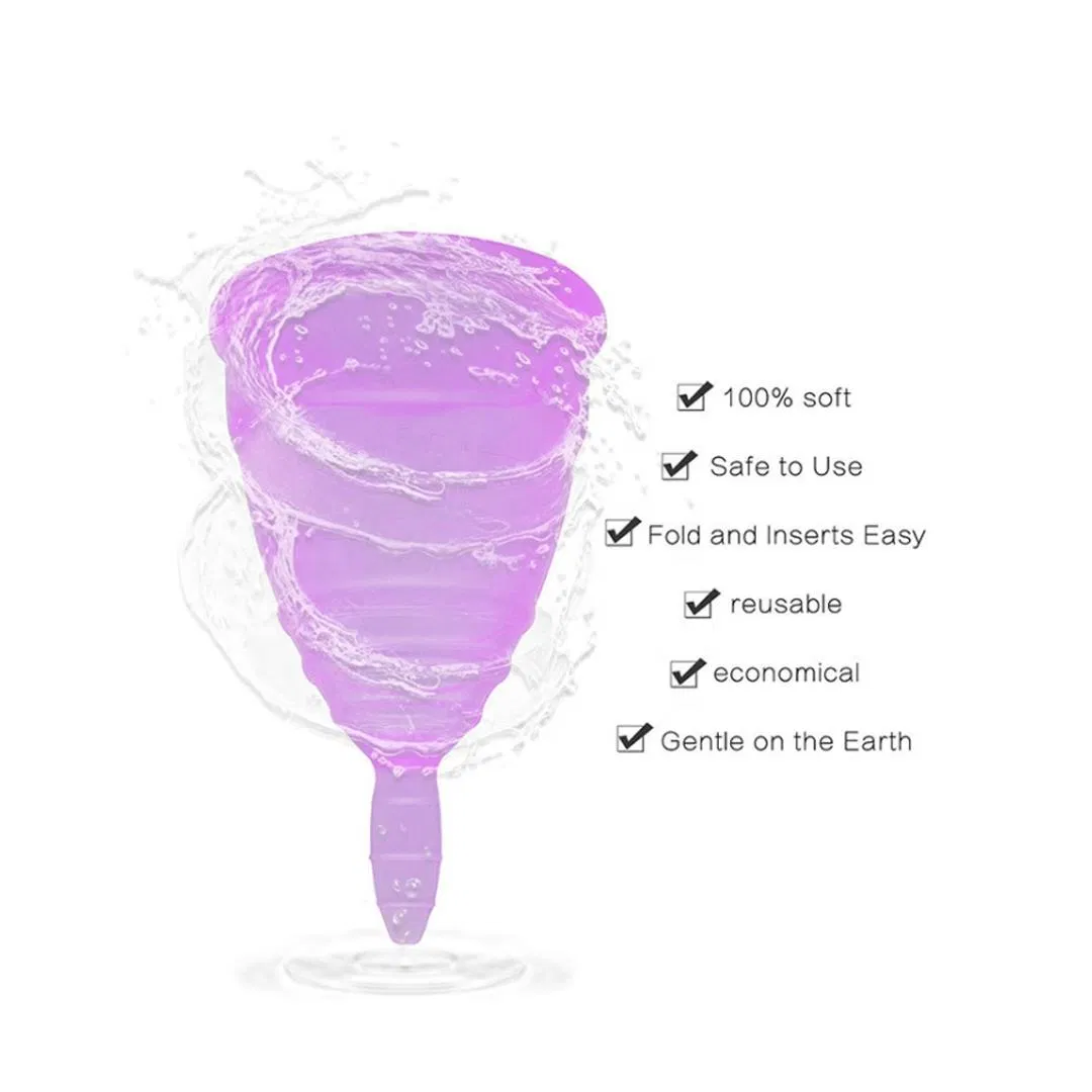 Copa Menstrual Líquida Portátil para Cuidado Sustentável durante o Período