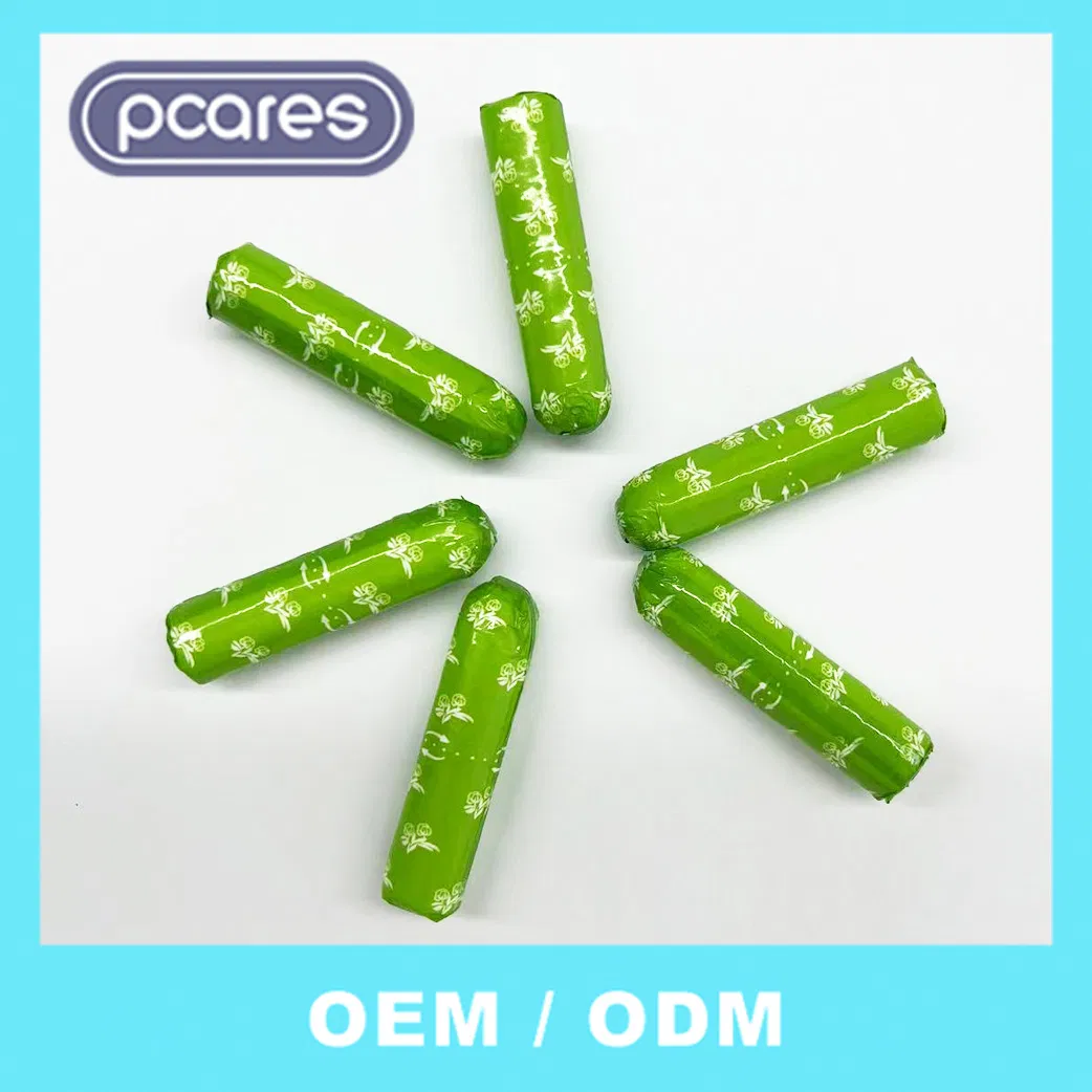 Fabricantes Super OEM Descartáveis 100%Organic Tampões de Algodão com Aplicadores de Plástico Viscose de Alta Qualidade 100% Eco-Friendly ODM