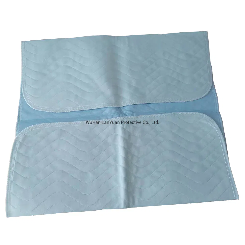 Protetor de cama reutilizável para incontinência, lavável e absorvente de urina