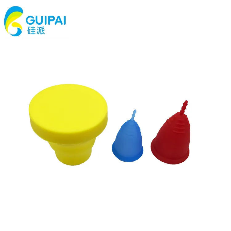 Produto de Higiene Feminina Copo Menstrual de Silicone Mulher Copo de Menstruação de Silicone