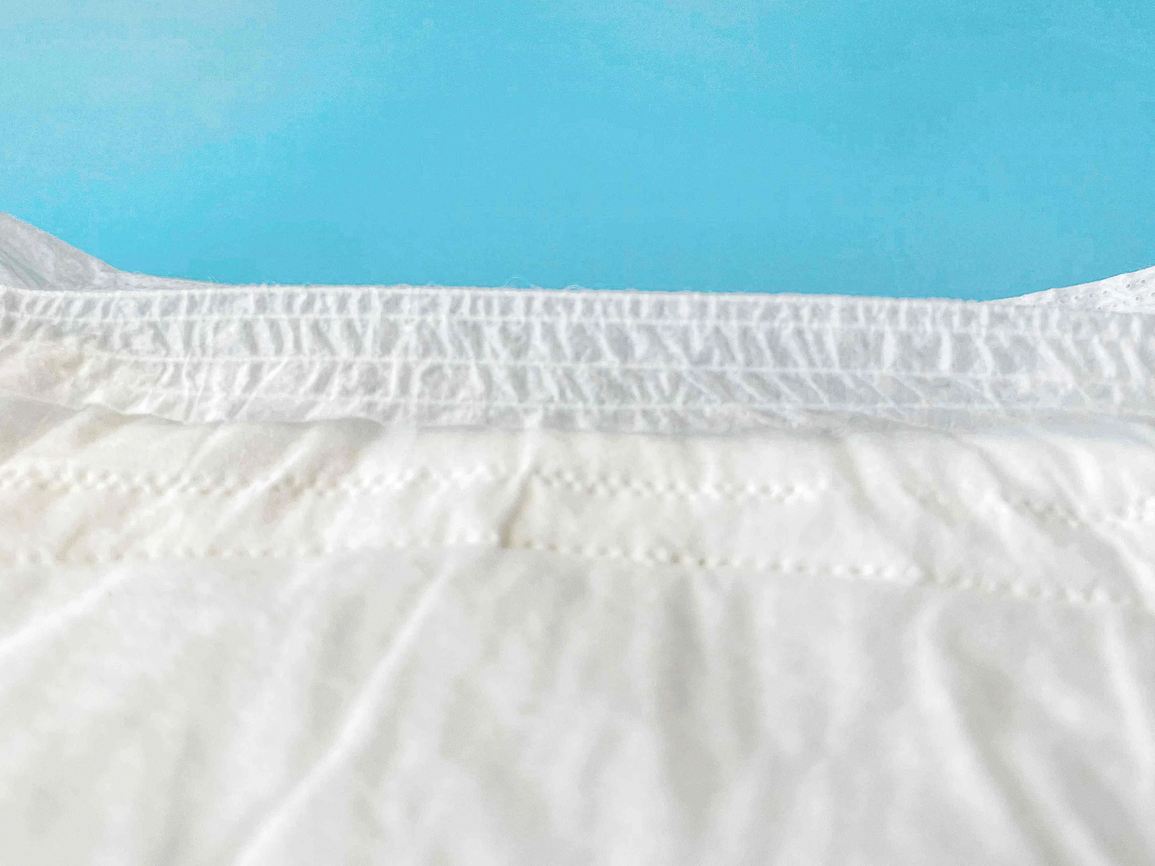 Pads de incontinência macios e respiráveis para uso diário