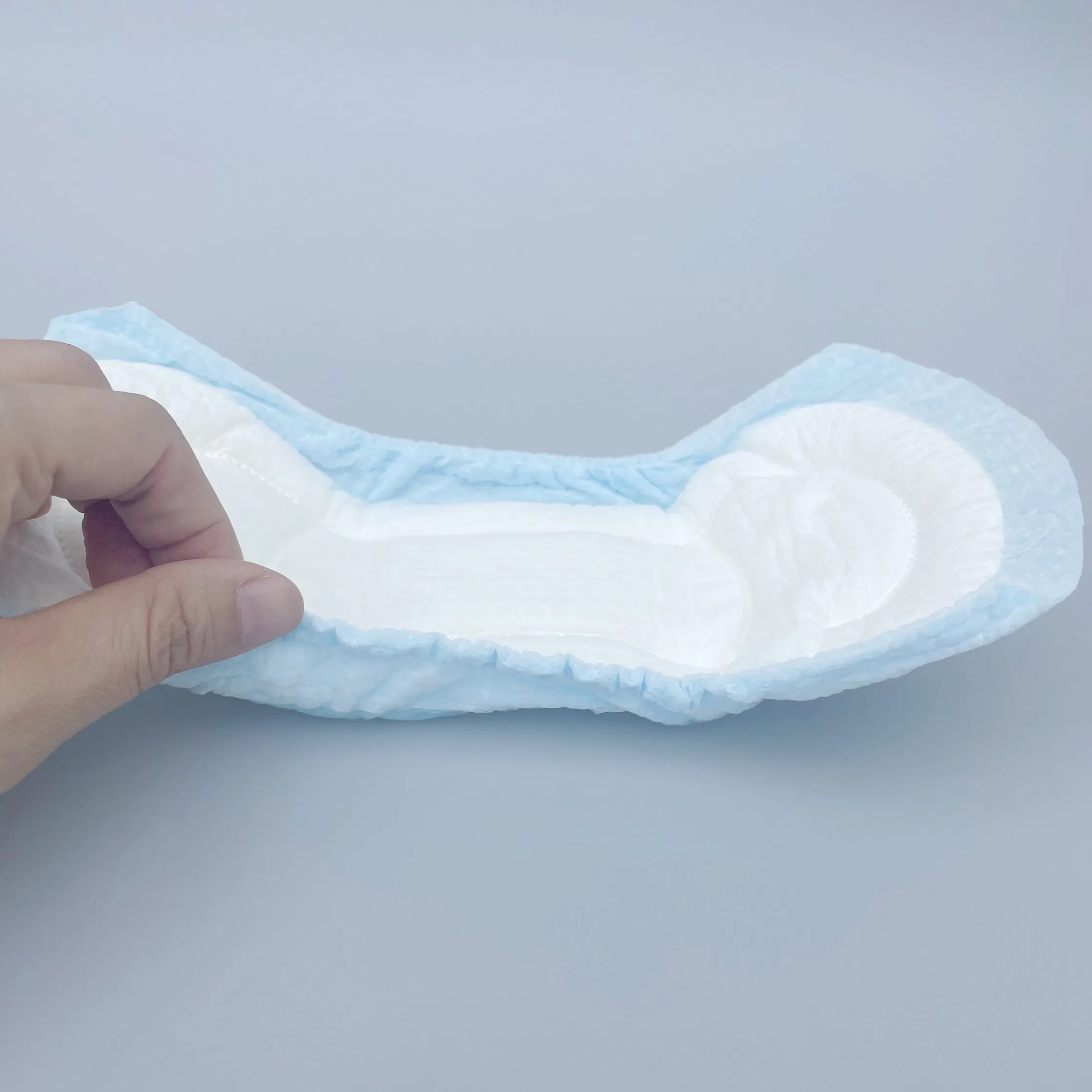 Absorvente descartável para incontinência adulta, pad urológico amigável à pele