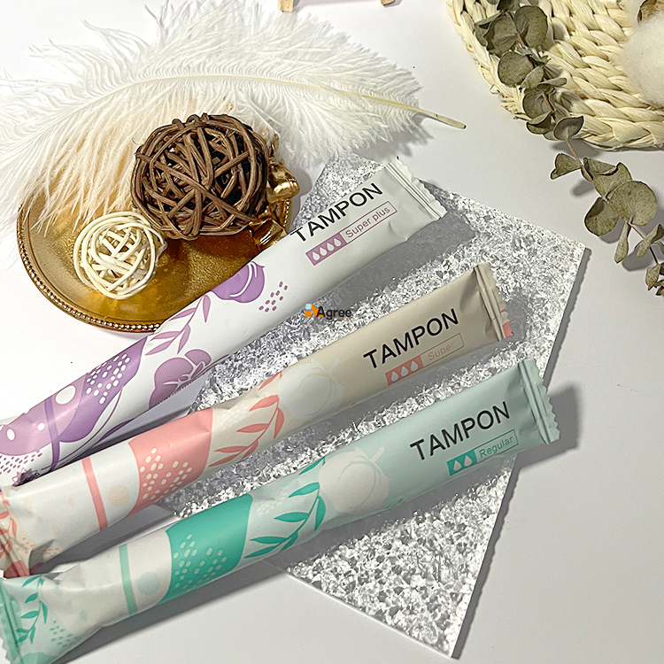 Tampons de Algodão Orgânico com Aplicador - Amostra Grátis Disponível
