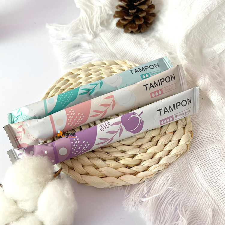 Tampons de Algodão Orgânico com Aplicador - Amostra Grátis Disponível