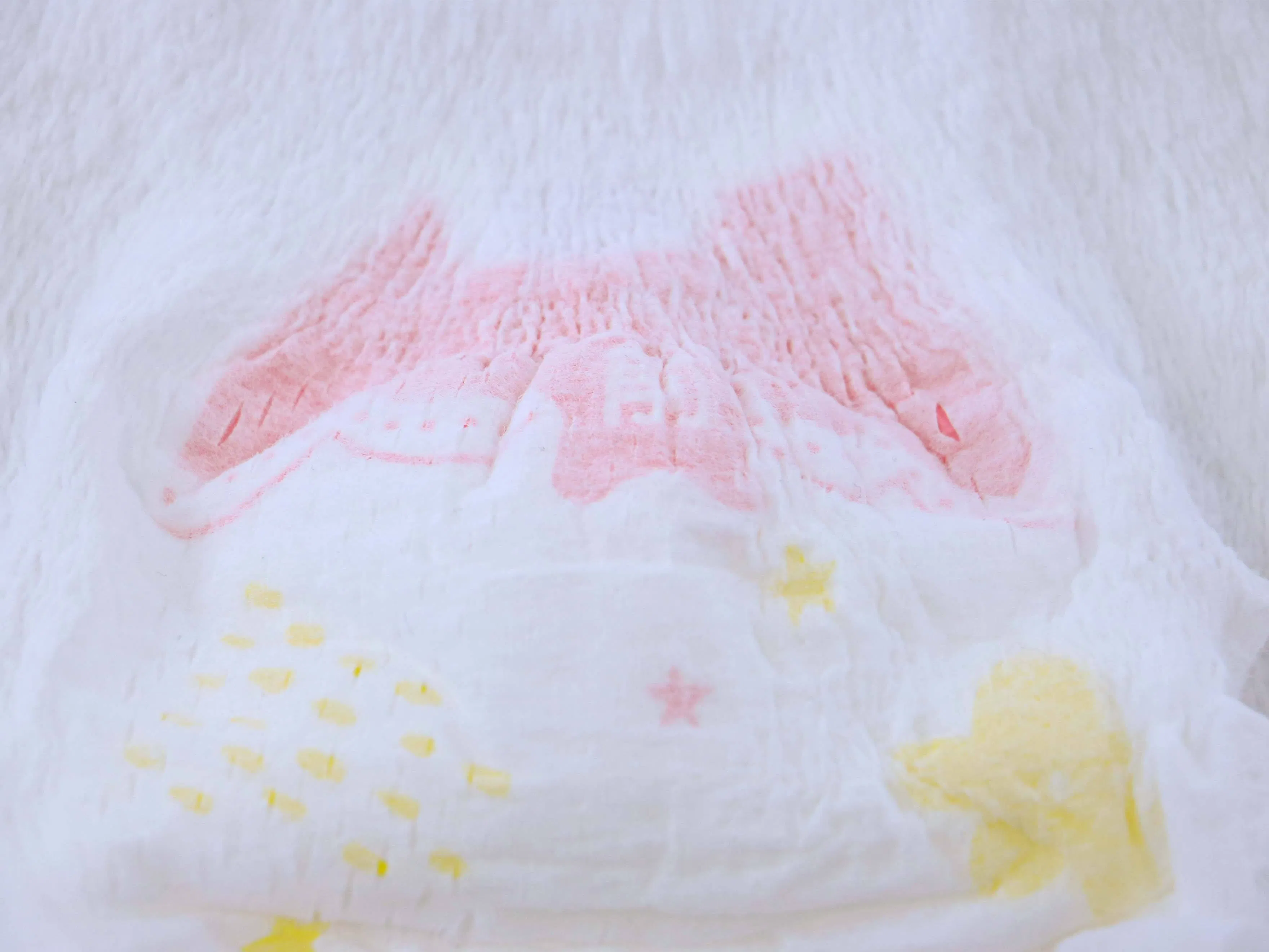 Calças menstruais super absorventes e respiráveis com cintura elástica, calcinhas de algodão para o período