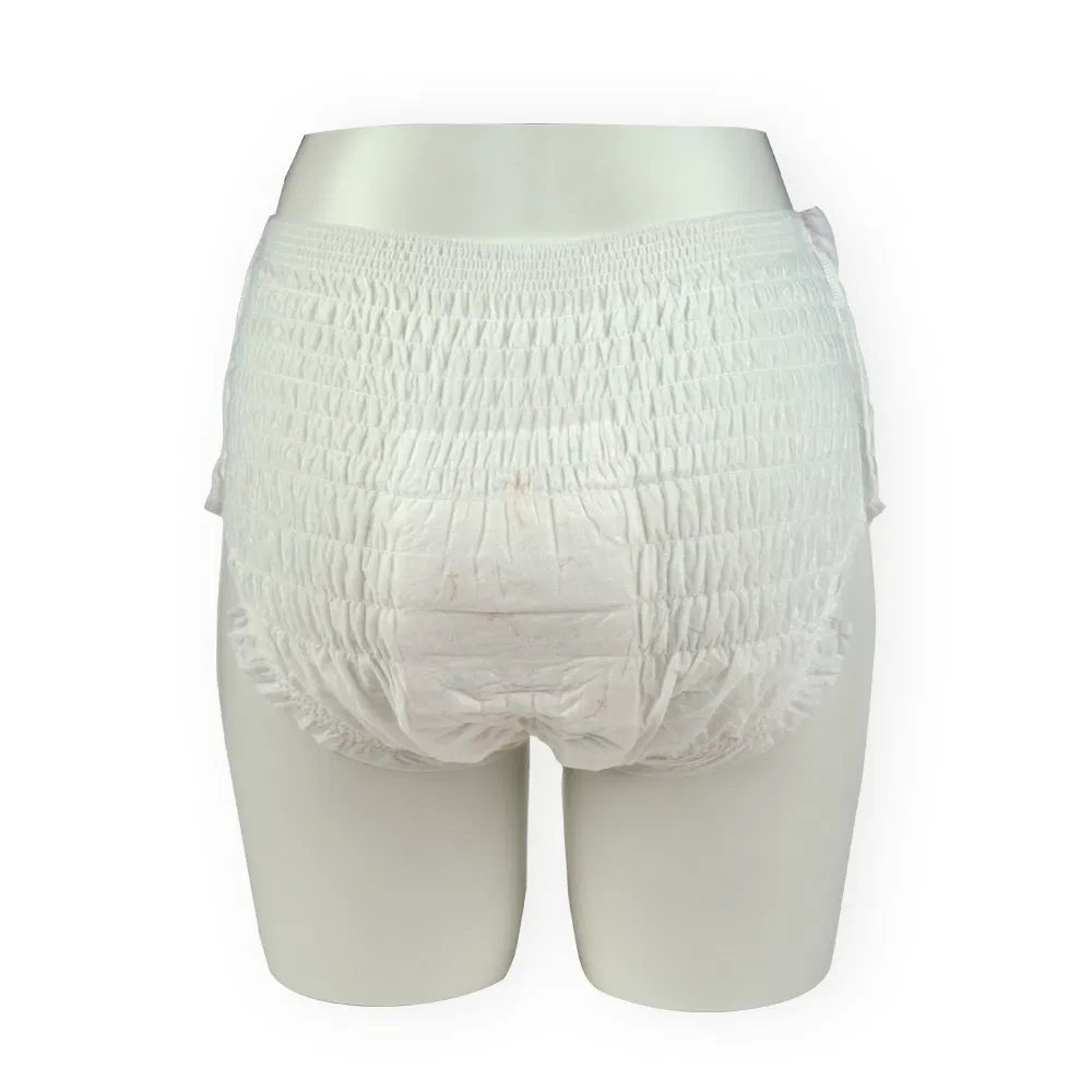 Calças menstruais femininas personalizadas, ecológicas, fraldas para adultos, populares, calcinhas menstruais