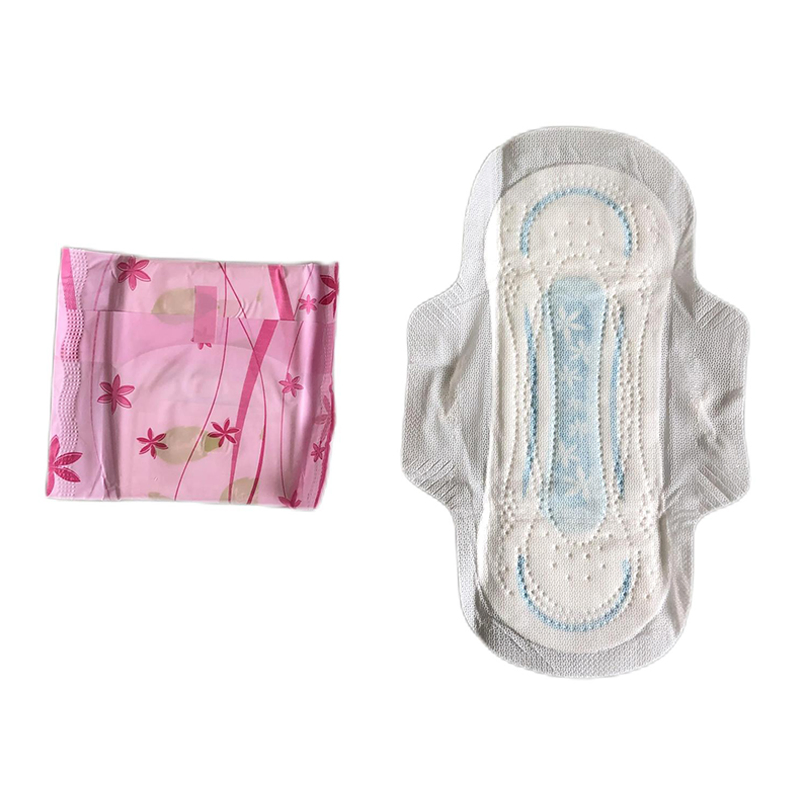 Atacado de Fábrica Protetores Menstruais Descartáveis Orgânicos Antimicrobianos para Noite com Textura Suave