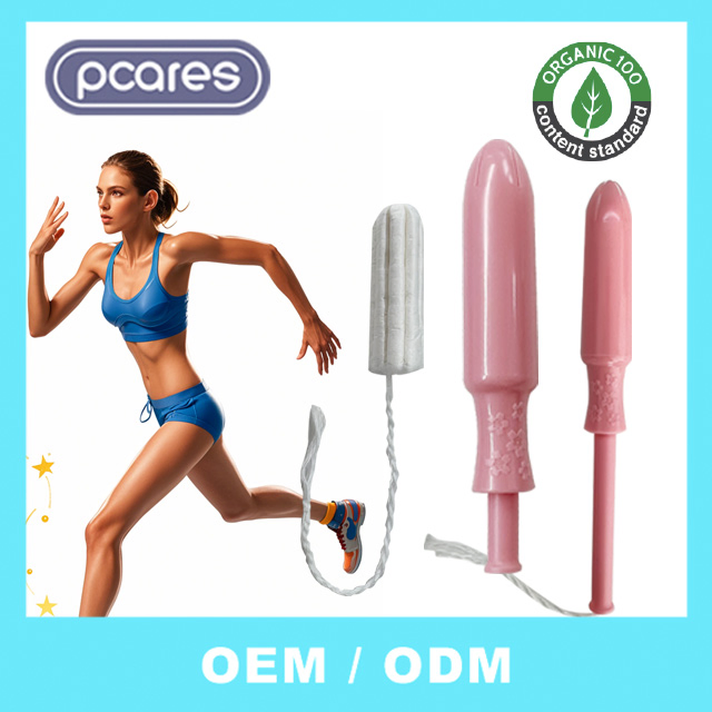 Tampons biodegradáveis com marca personalizada - Atacado OEM/ODM, ecológicos