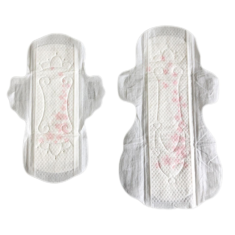 Atacado de Fábrica Protetores Menstruais Descartáveis Orgânicos Antimicrobianos para Noite com Textura Suave