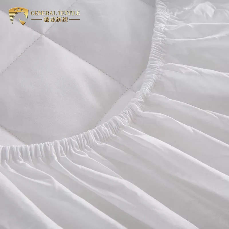Conjunto de Lençóis de Algodão Luxuoso para Hospital com Protetor de Colchão Impermeável