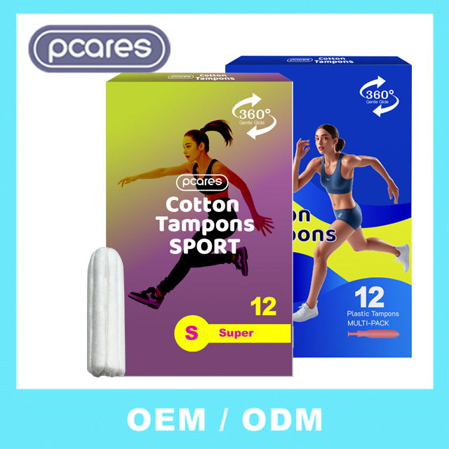 Tampons Higiênicos Naturais Super Macios para Distribuição por Atacado