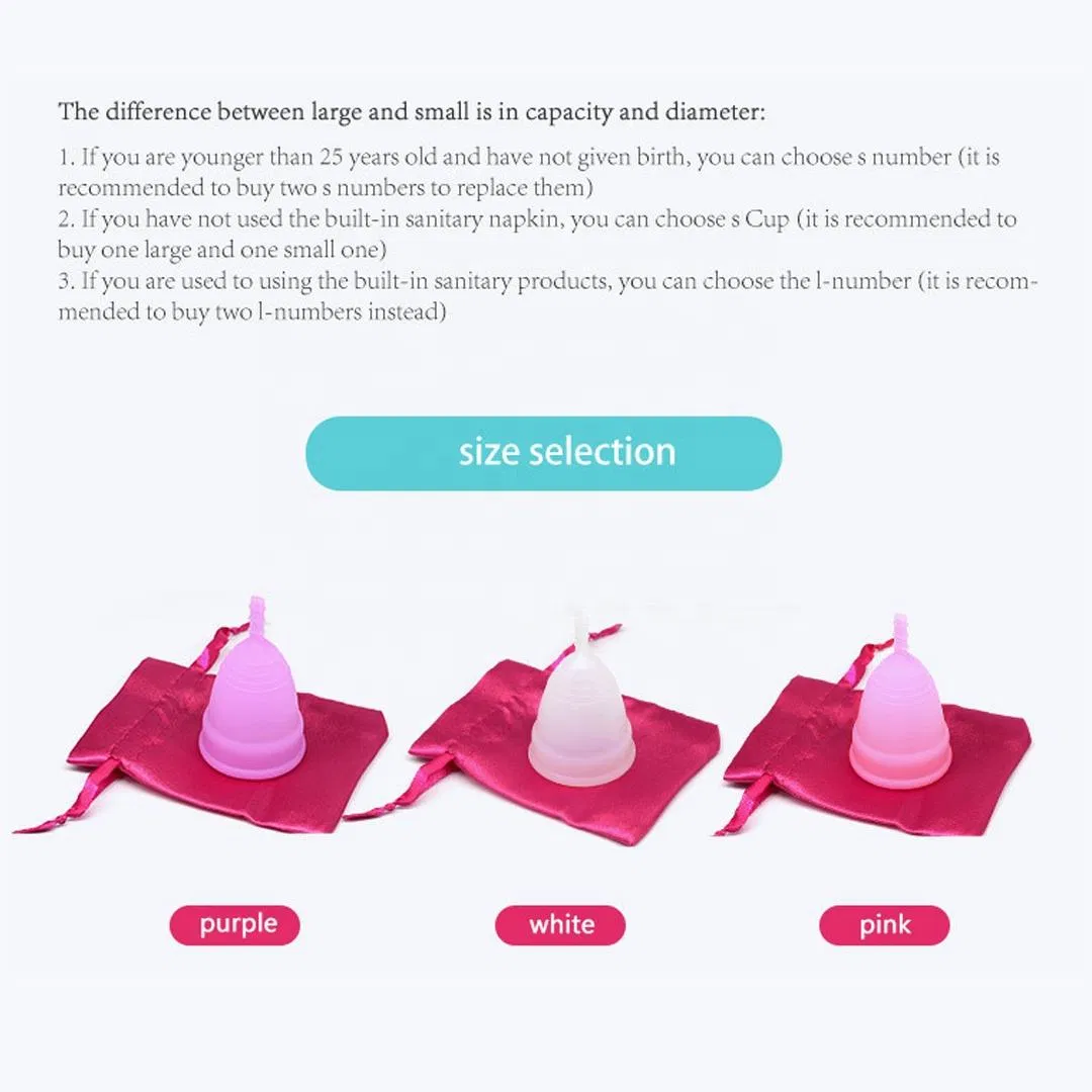 Copa Menstrual Líquida Portátil para Cuidado Sustentável durante o Período