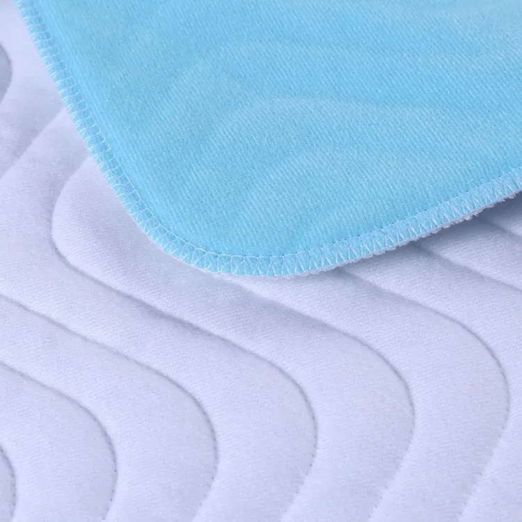 Protetor de cama reutilizável detalhe 2