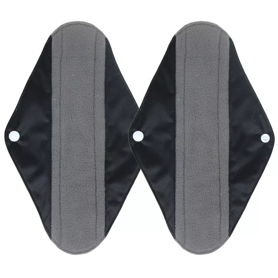 Absorventes Reutilizáveis Menstruais Orgânicos de Algodão Absorvente Reutilizável Anion Pesado