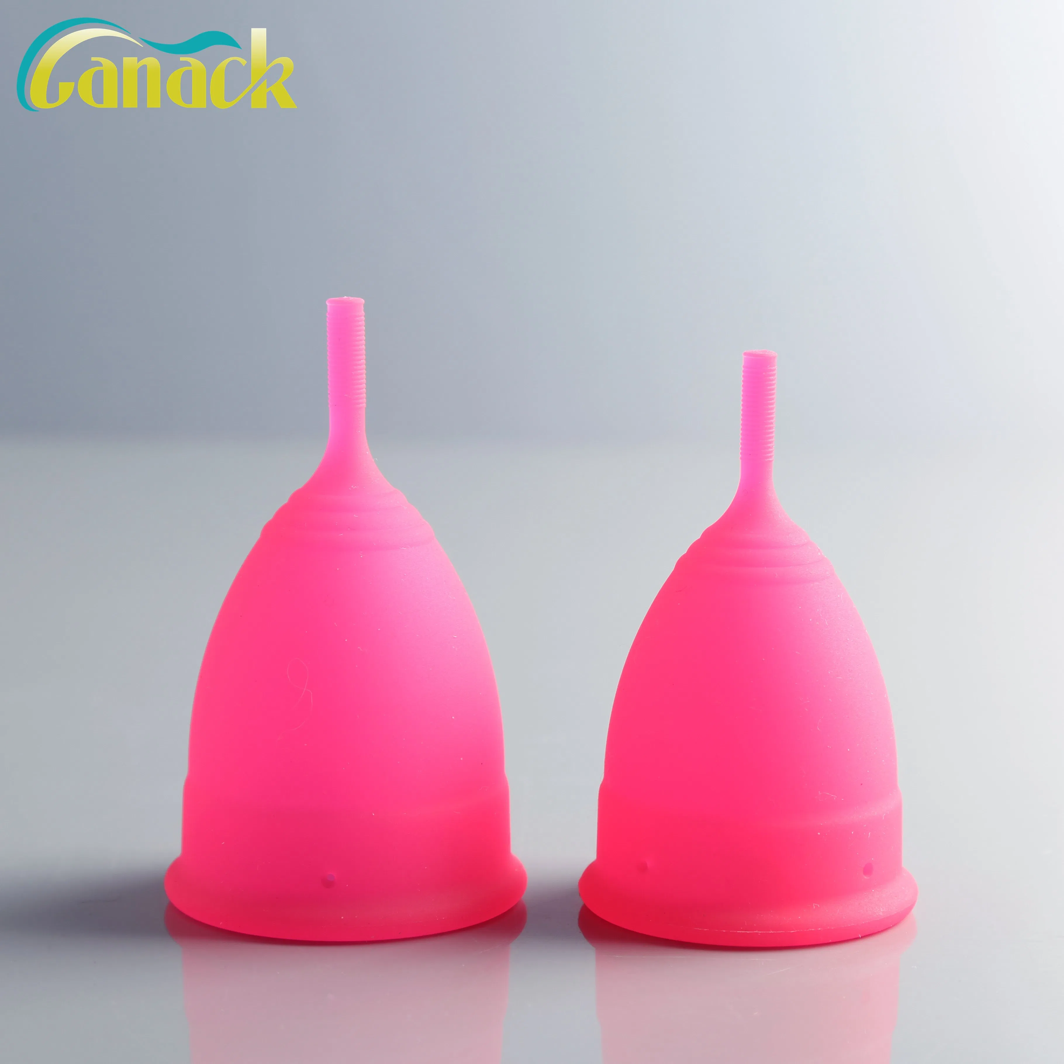 Copa Menstrual de Silicone Colapsável Lady com FDA