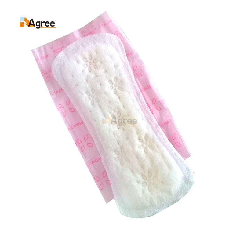 Novos absorventes menstruais de algodão para mulheres, forro de calcinha grosso e popular