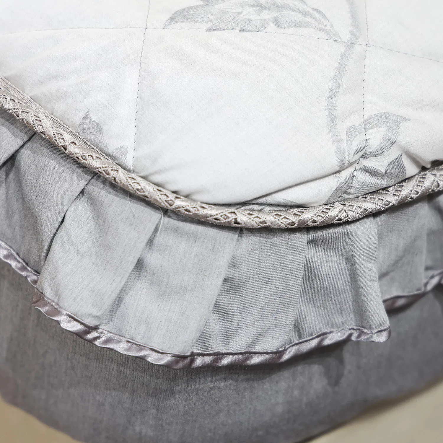 Protetor de Colchão Aquecedor de Grafeno Impermeável com Almofada Acolchoada - Protetor de Colchão Extra Profundo - Lavável à Máquina para Cama de Casal - Capa de Cama Ajustável