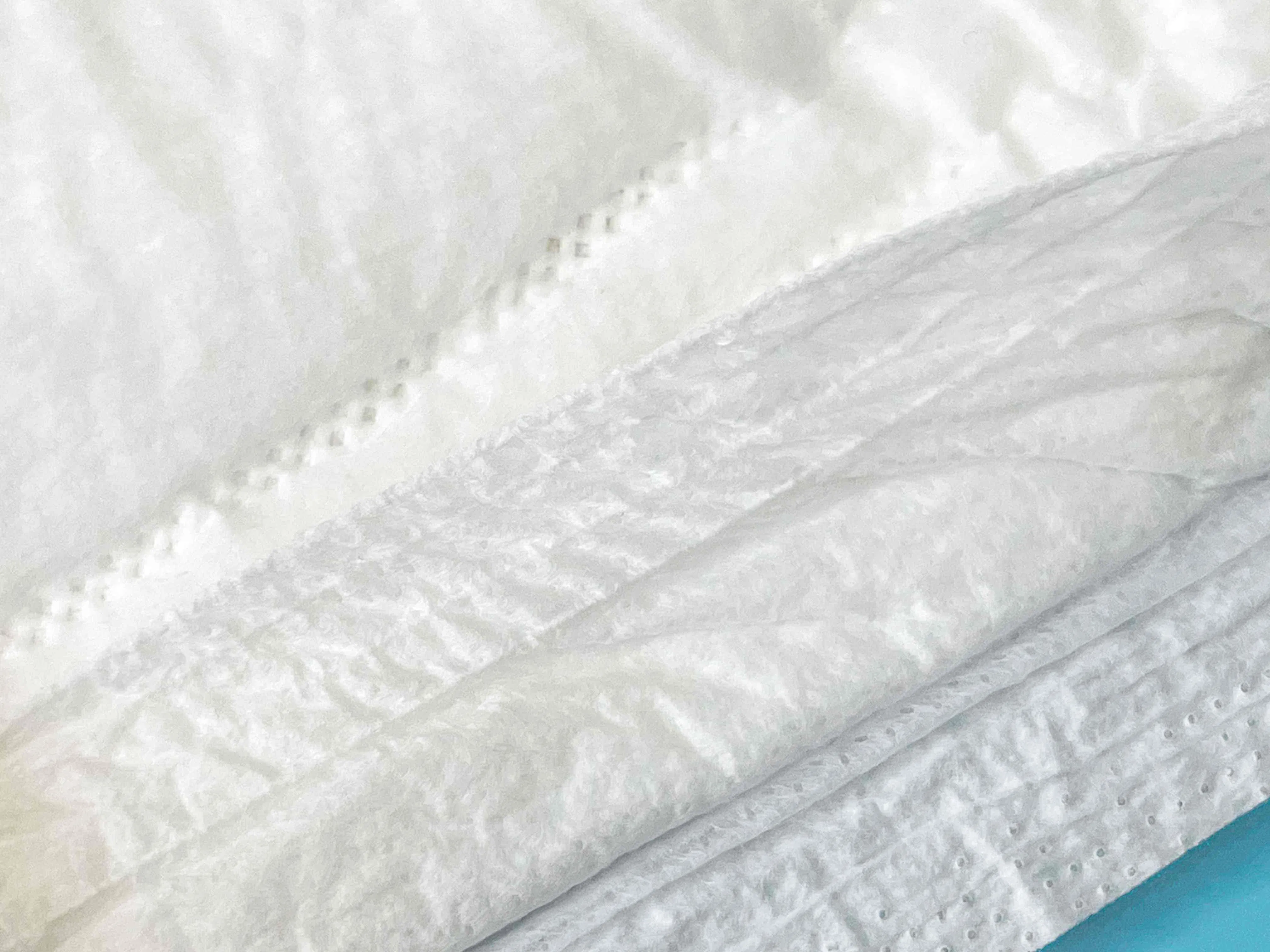 Pads de incontinência macios e respiráveis para uso diário