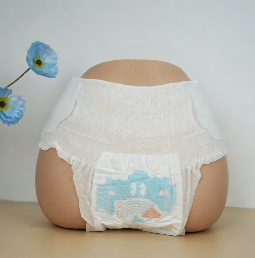 Calcinhas menstruais descartáveis femininas personalizadas de marca própria para uso noturno