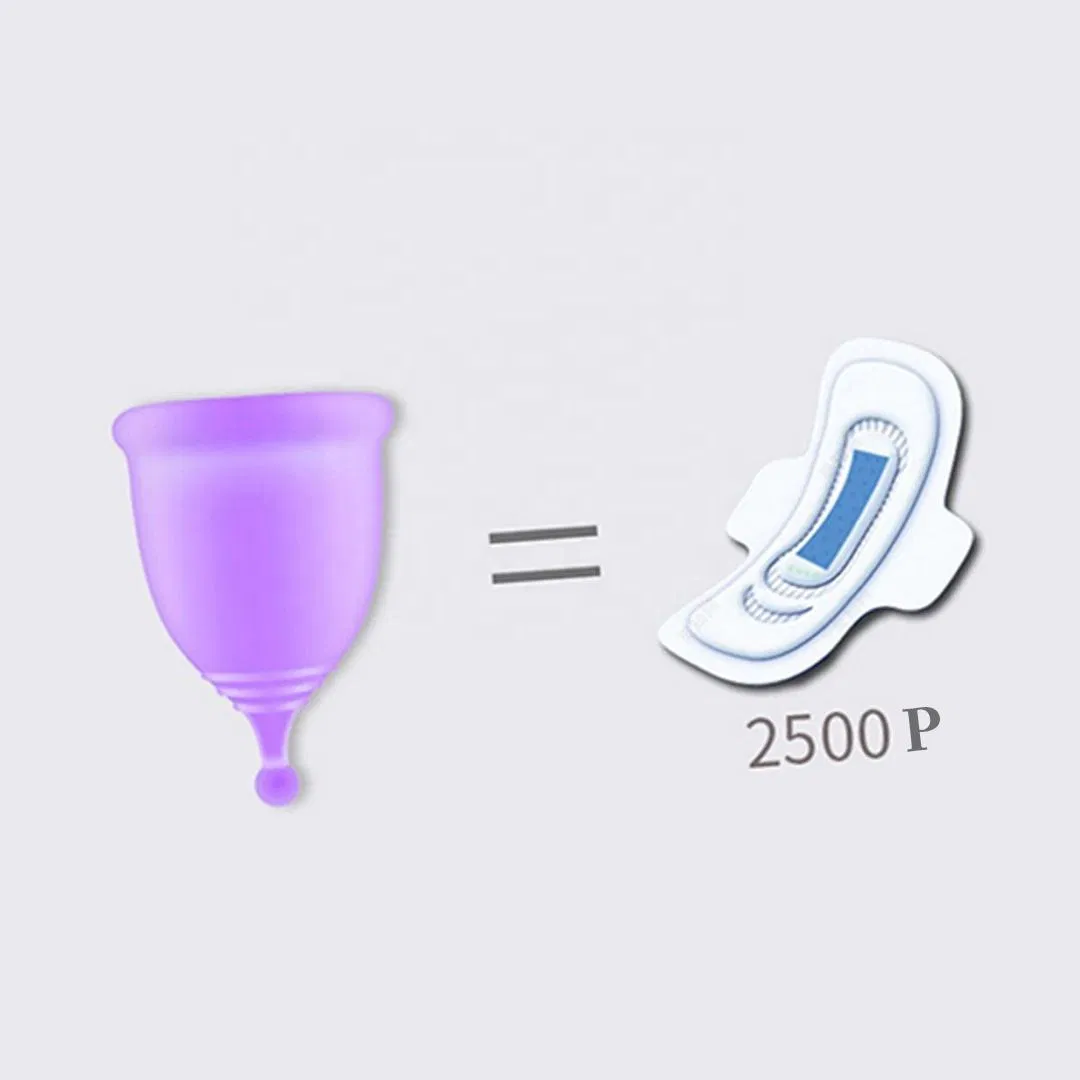 Copa Menstrual Orgânica Ecológica - 100% Design em Silicone Médico