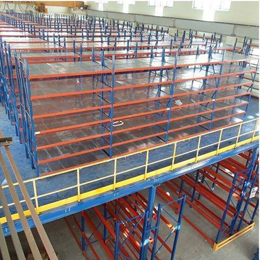 4000kg for One Level of The Beam for One Bay Heavy Duty Pallet Racking 1000kg for One Sqaure Meter Floor Decking Loading Capacity Mezzanine