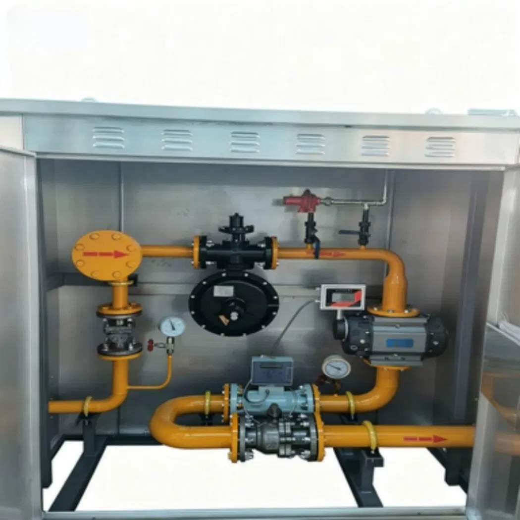 High-Pressure CNG Regulating Skid for Long-Distance Pipeline Transmission