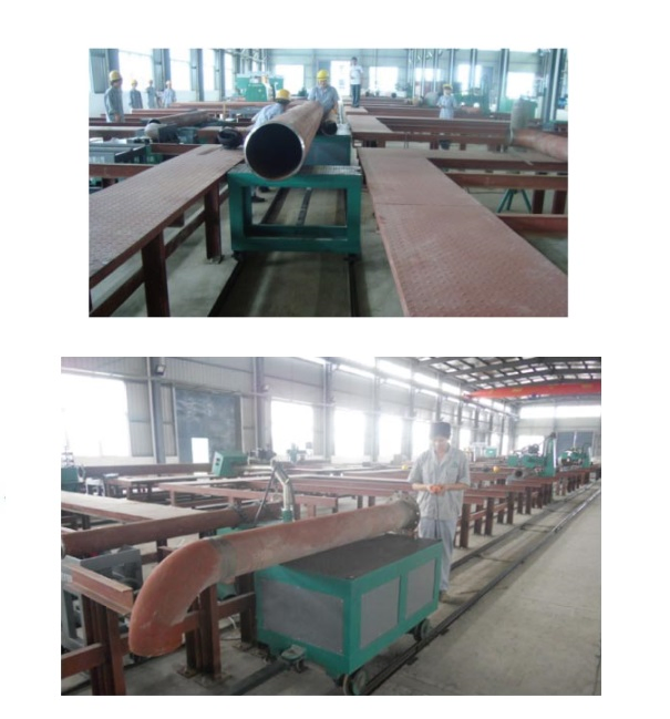 Pipe Prefabrication Light Rail Conveying System