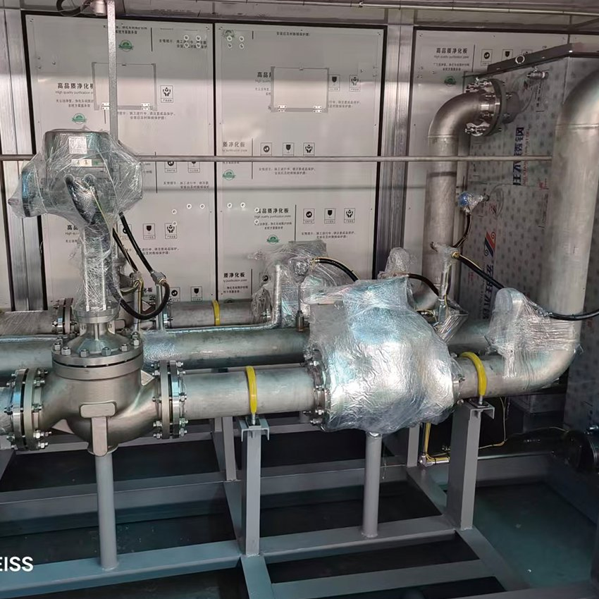 High Capacity CNG Pressure Reducing Station Skid-Mounted for NGV &amp; City Gas