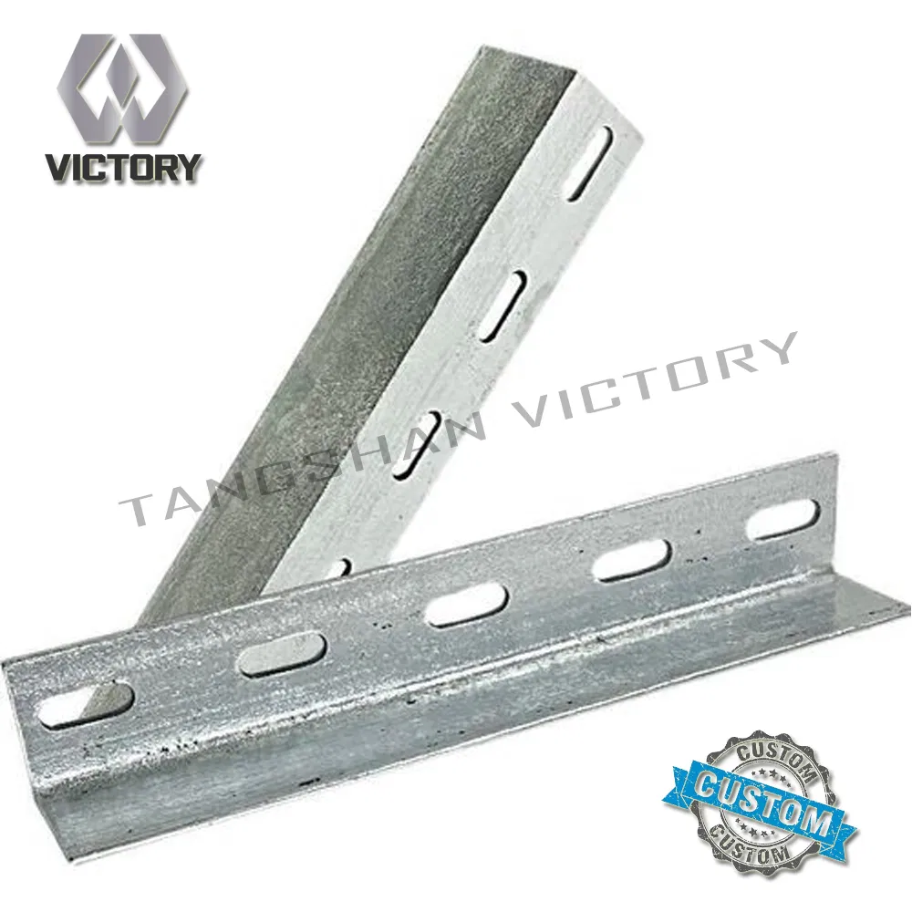 Durable Corrosion-Resistant Steel Angle Power Distribution Cross Arm