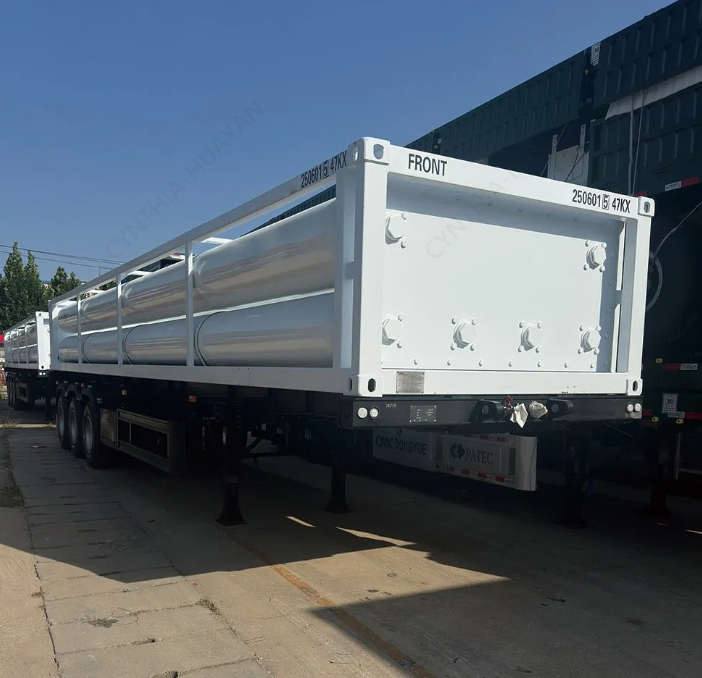 CNG Tube Bundle Skid Cascade Storage Skid for NGV Fueling Gas Storage