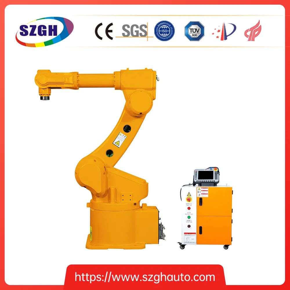 Robotic Arm Sand Belt Buffing Industrial Polishing Machine for Automatic Polish Grinding Mobile Parts Faucet Car Fittings