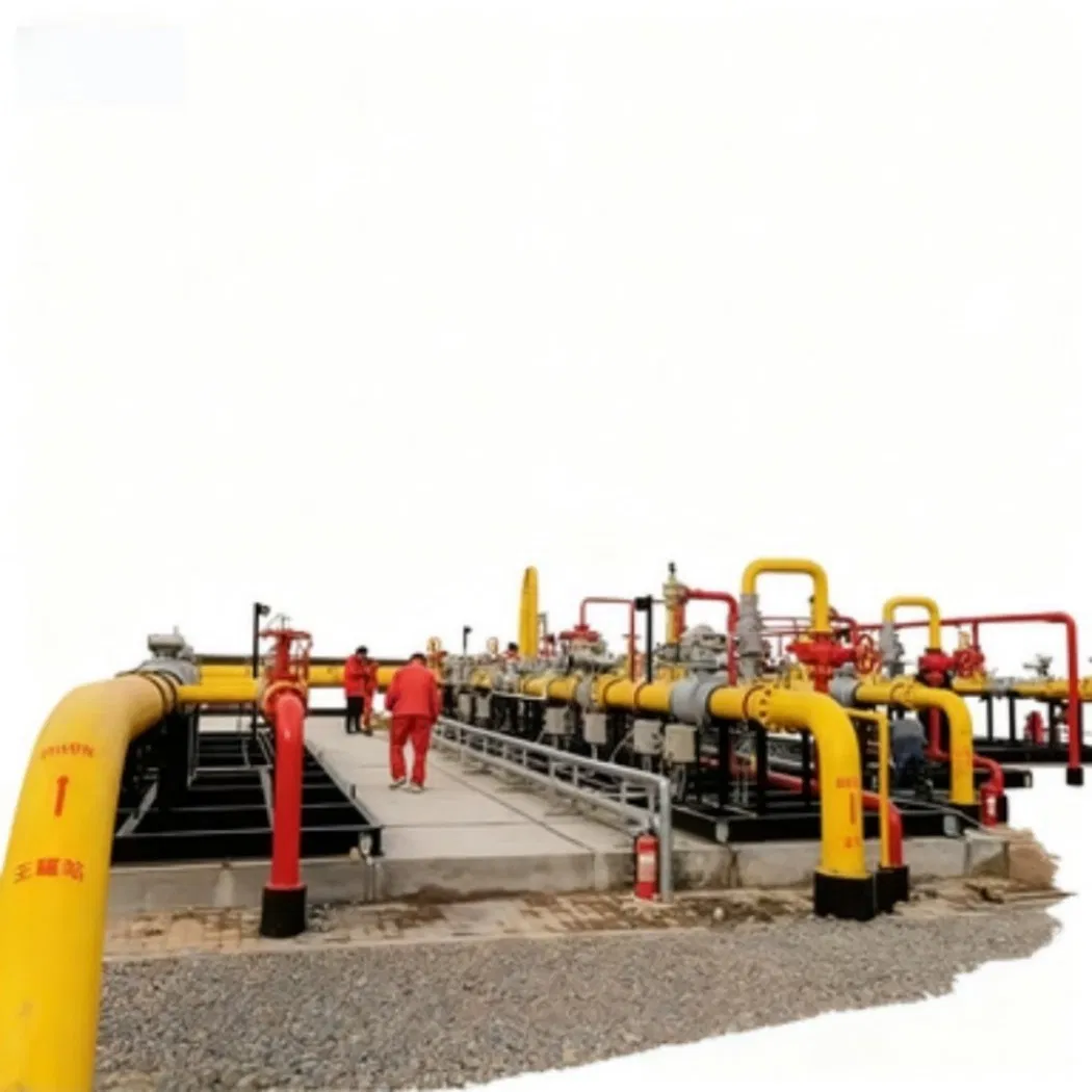 High-Pressure CNG Regulating Skid for Long-Distance Pipeline Transmission