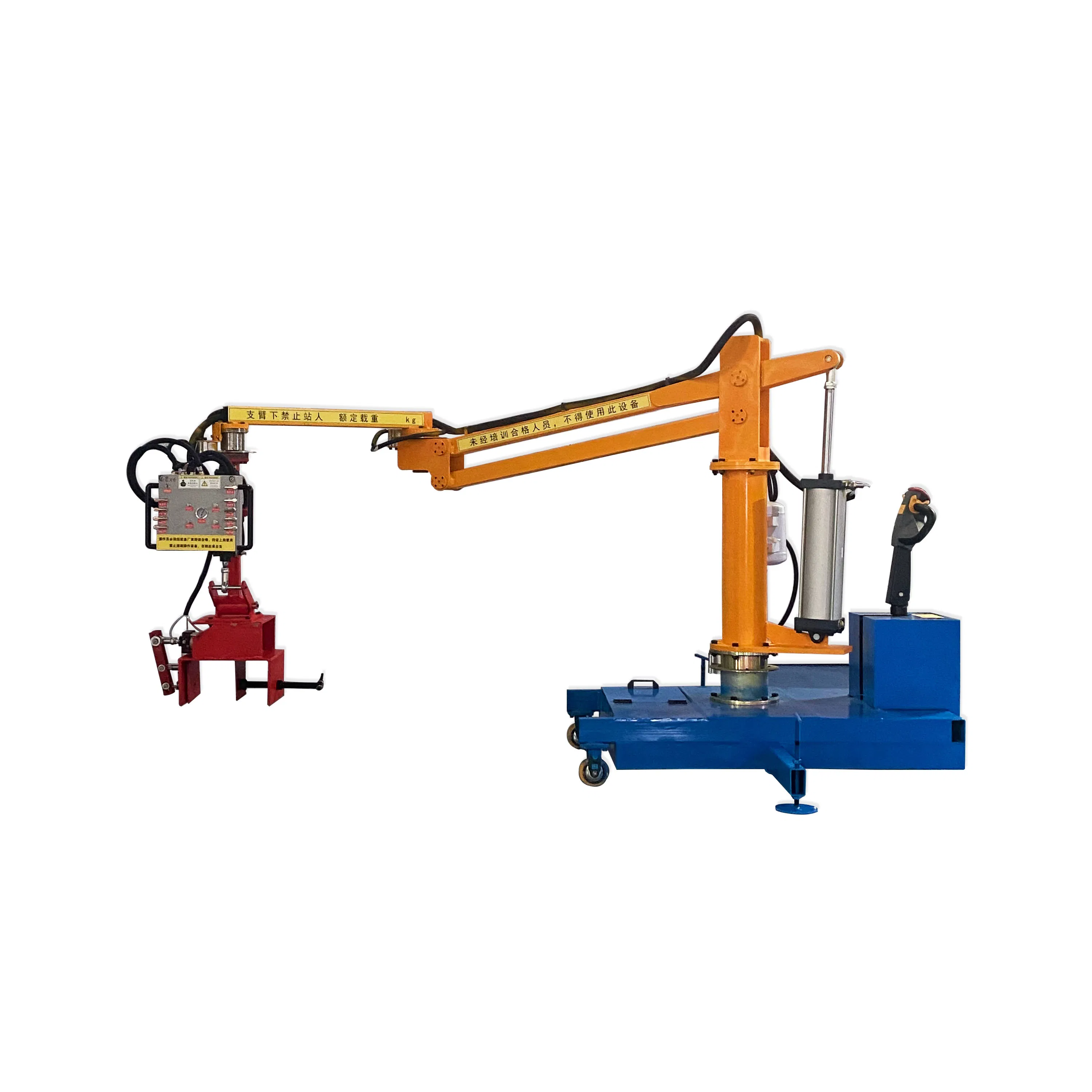 Pneumatic-Assisted Mechanical Gripper Balance Crane Hydraulic Handling Loading and Unloading Robotic Arm