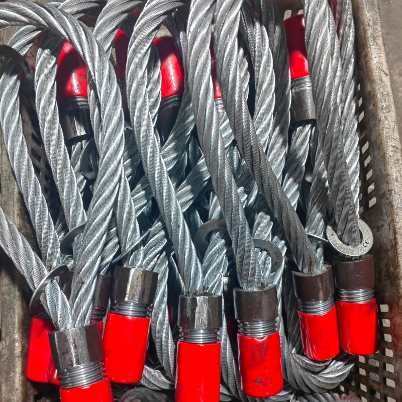 Strong Lifting Systems Precast Concrete CE Electro-Galvanized 2.5t M24 Lifting Loop with Thread