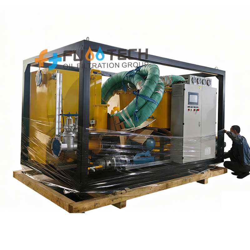 High Velocity Oil Flushing System High Velocity Oil Flushing Skid