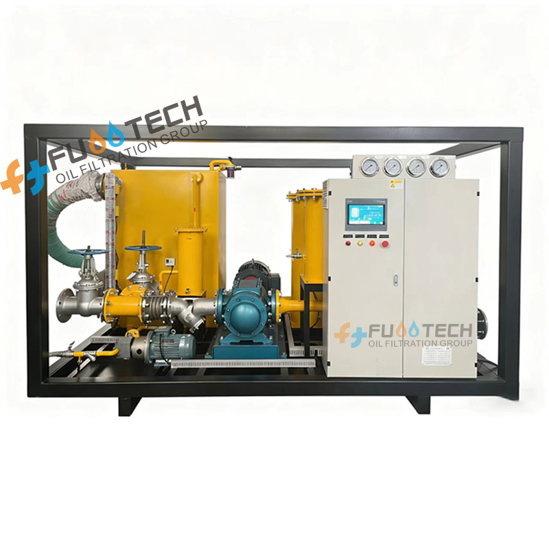 High Velocity Oil Flushing System High Velocity Oil Flushing Skid