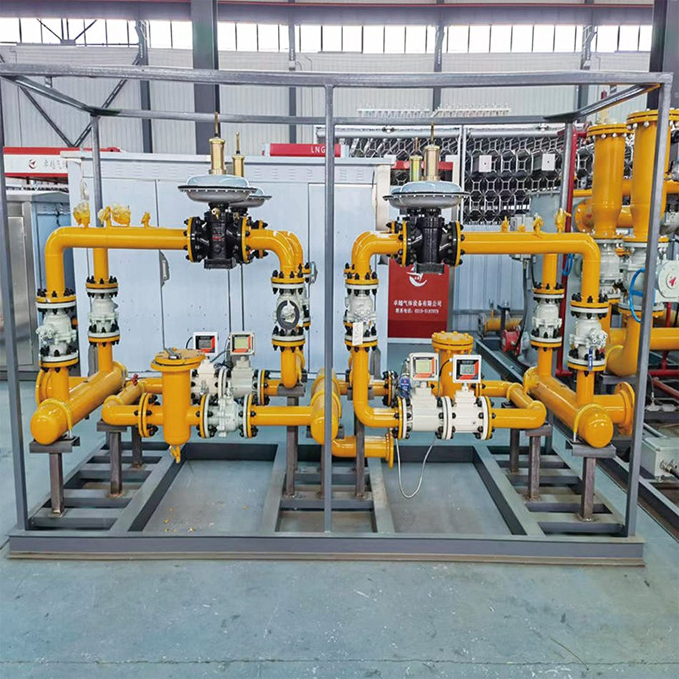 CNG Pressure Regulating and Metering Skid (PRMS)
