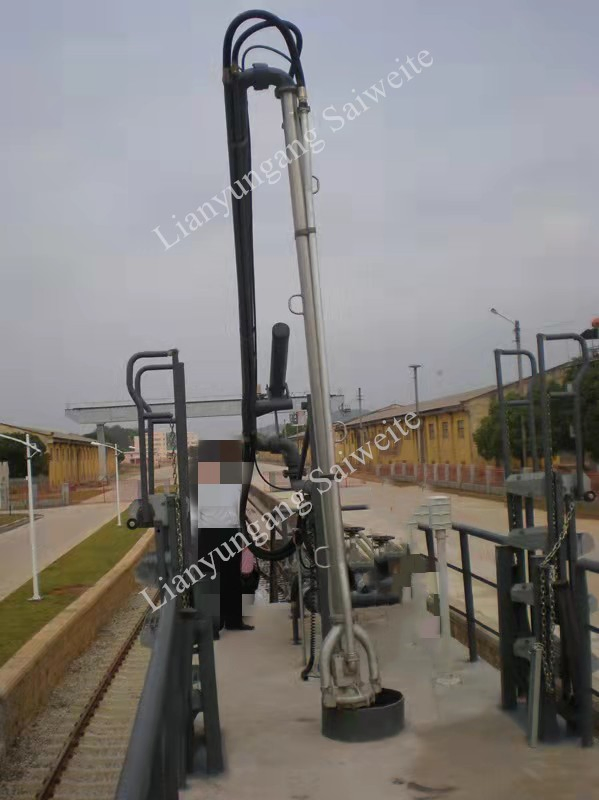 Top Loading Unloading Arm for Rail Tanker with Submersible Pump
