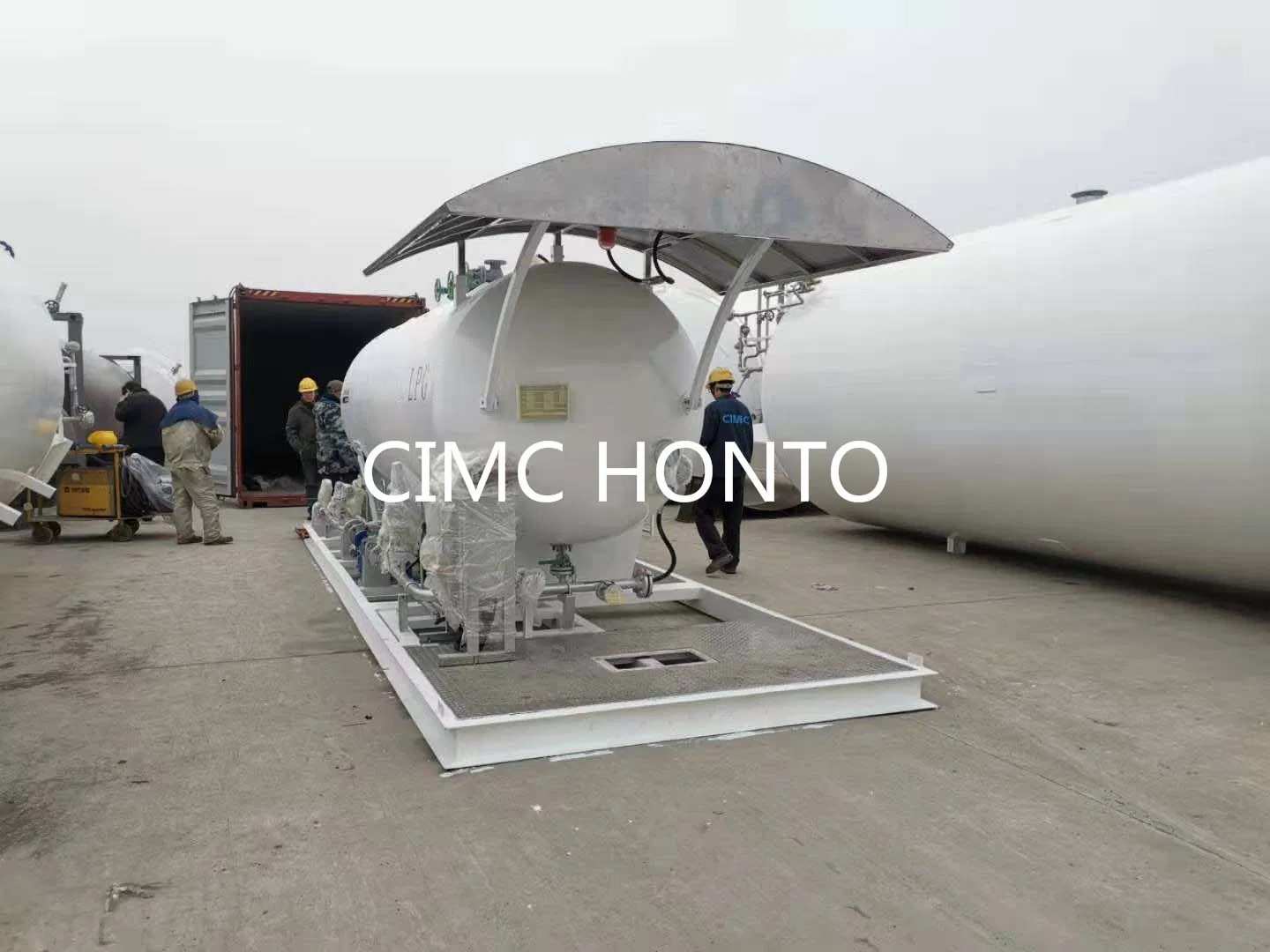 5t 10t LPG Filling Skid for Truck with Dispenser