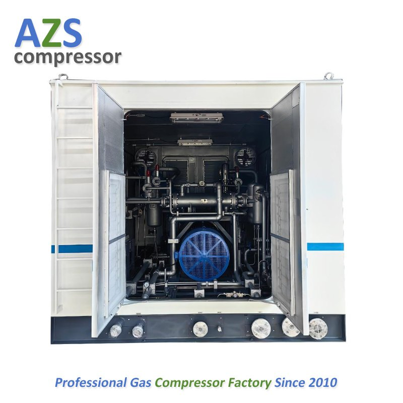 Mobile Skid-Mounted for Refueling Vehicle Container Station on Sale Cost-Efficient Easy Operation Skid-Mounted Type CNG Mobile