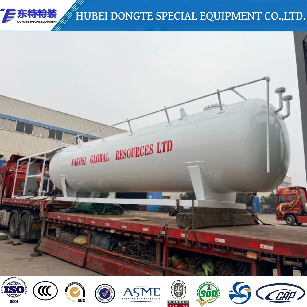 Portable Micro Gas Station: LPG Gas Cylinder Filling Bottling Plant 20cbm Mini Skid-Mounted Fuel Dispenser with Mobile Filling Pump