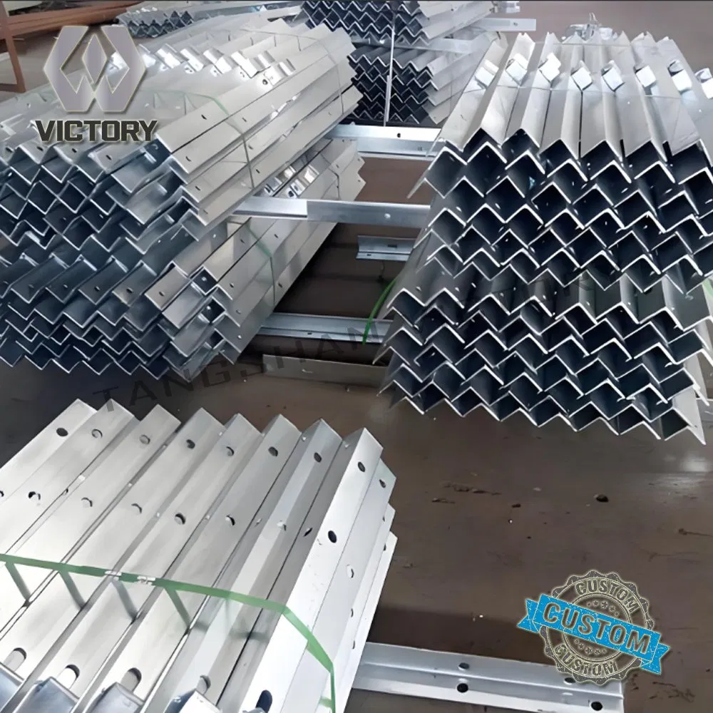 Durable Hot-DIP Galvanized Steel Angle Iron Cross Arm Support