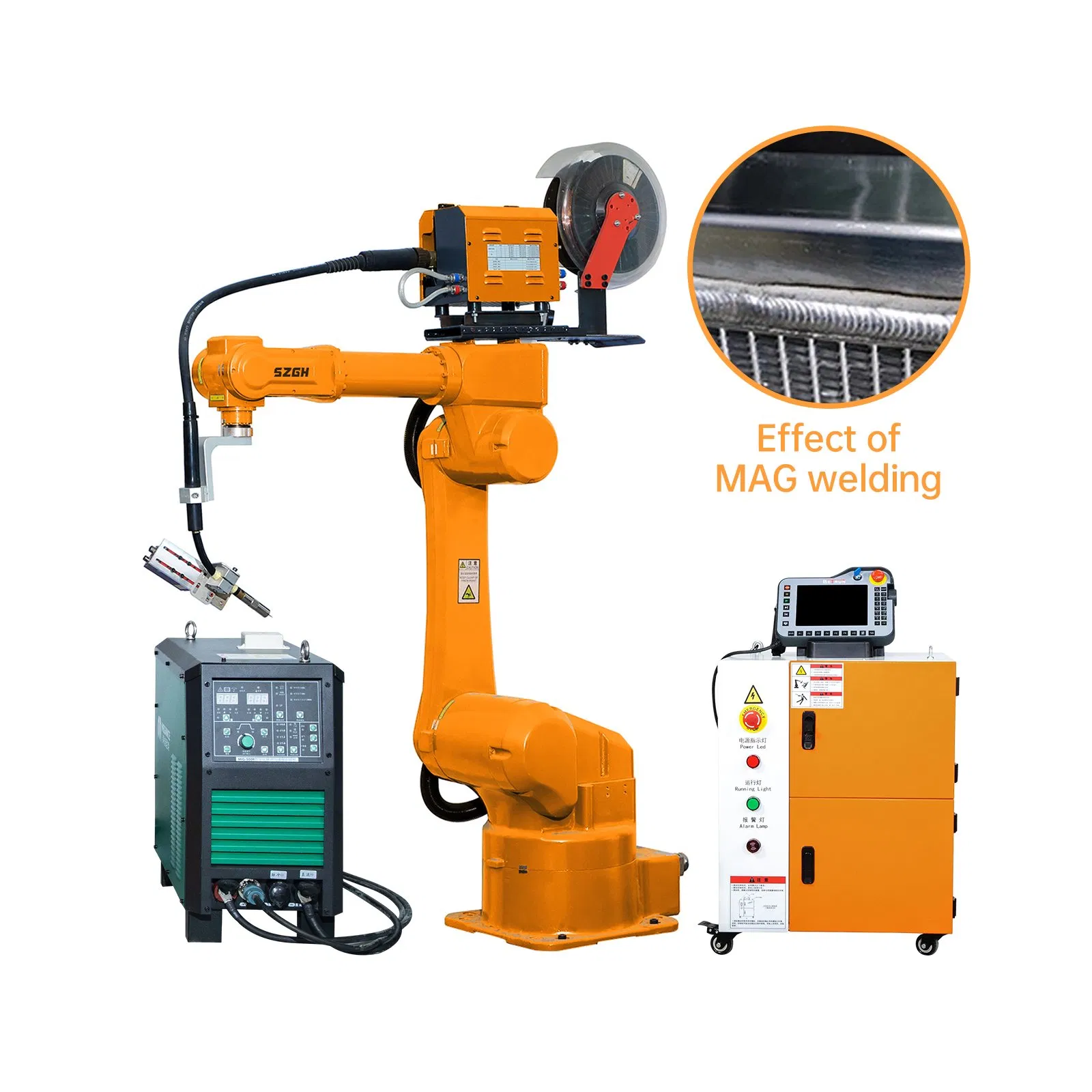 China Industrial Welding Robot /Robotic Arm for TIG/MIG/Mag Welding Robot Arm