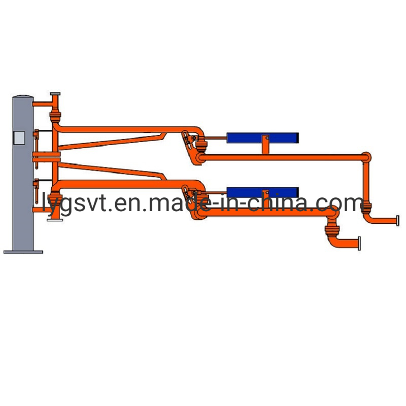 Truck Rail Tanker Liquid Chlorine Top Closed Loading Arm