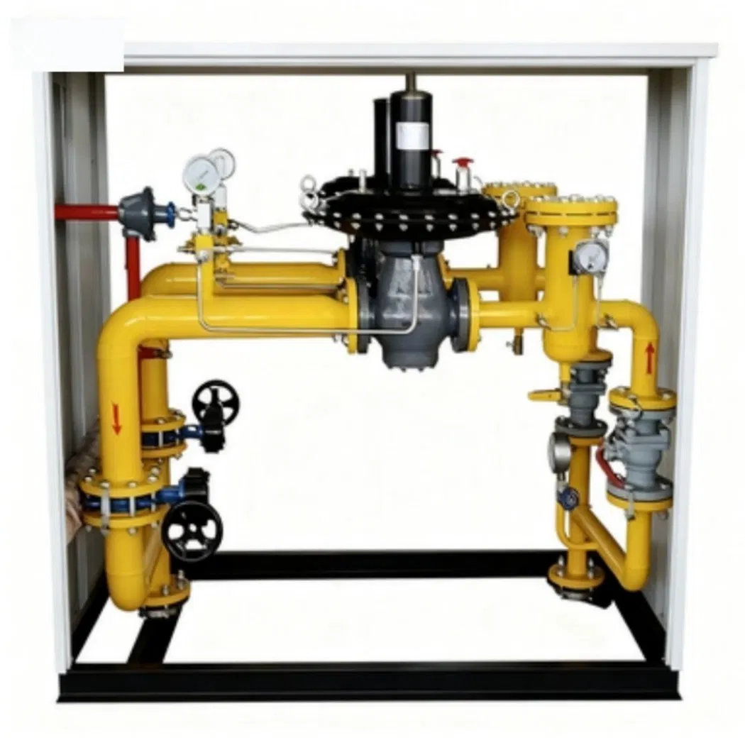 High-Pressure CNG Regulating Skid for Long-Distance Pipeline Transmission