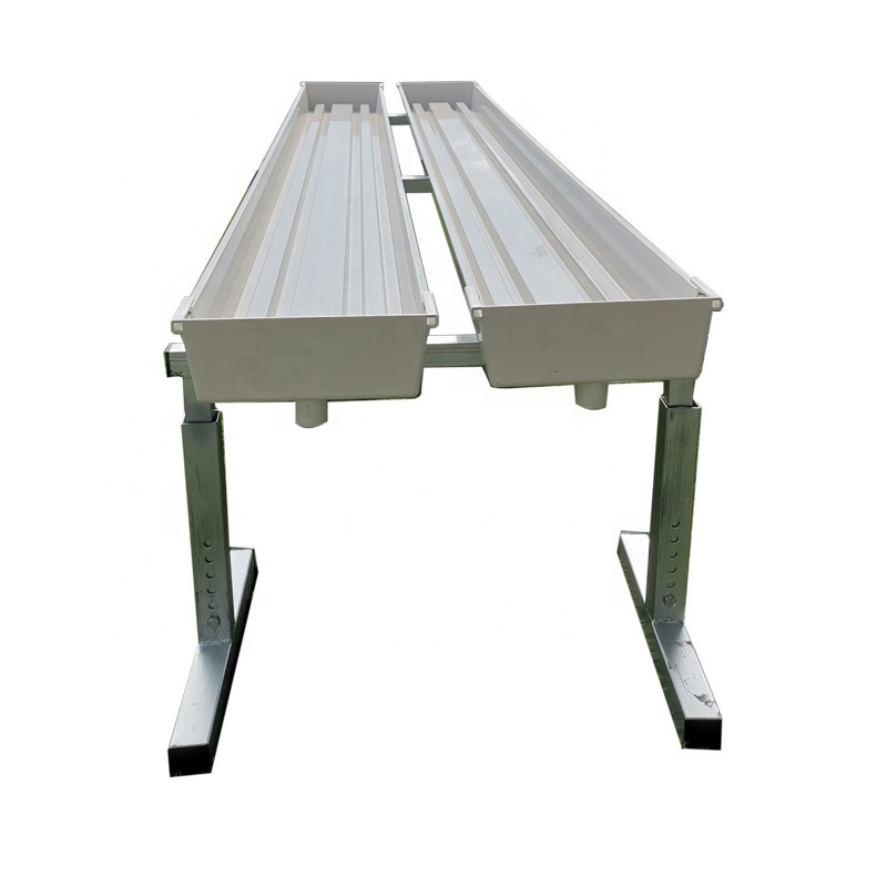 Strawberry Seedlings Oilcloth Commercial Nft Hydroponic Growing Gully System for Strawberry