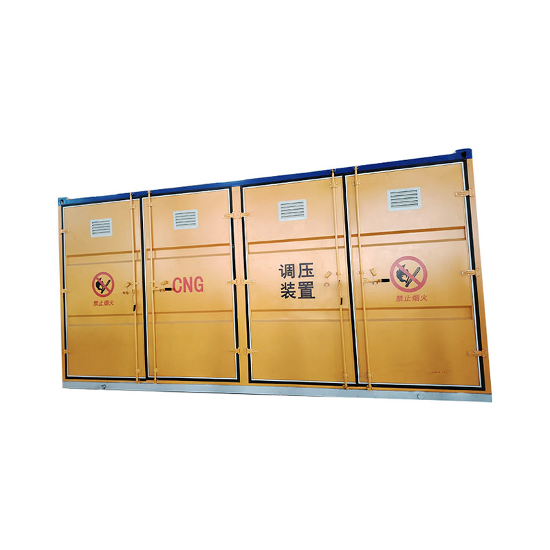 Automated-Control Fueling-Station-Ready Filtration-System Pressure-Testing-Compliant Gas-Leak-Detection Industrial-Fueling Pressure Reducing Skid