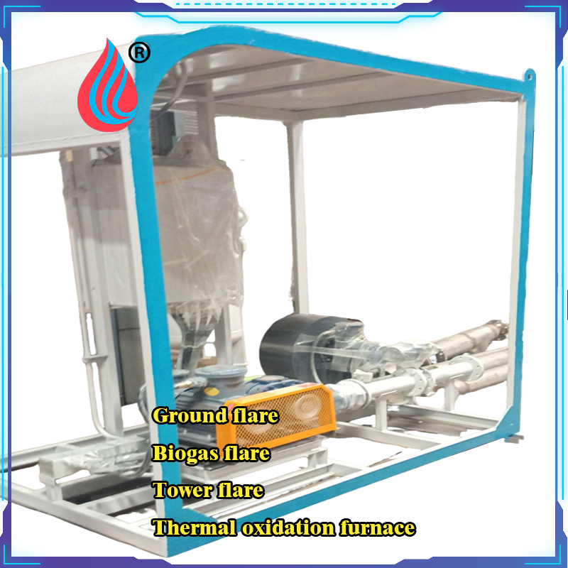 Small Burner Skid, Compatible with Industrial Equipment, Easy to Install, Highly Mobile.