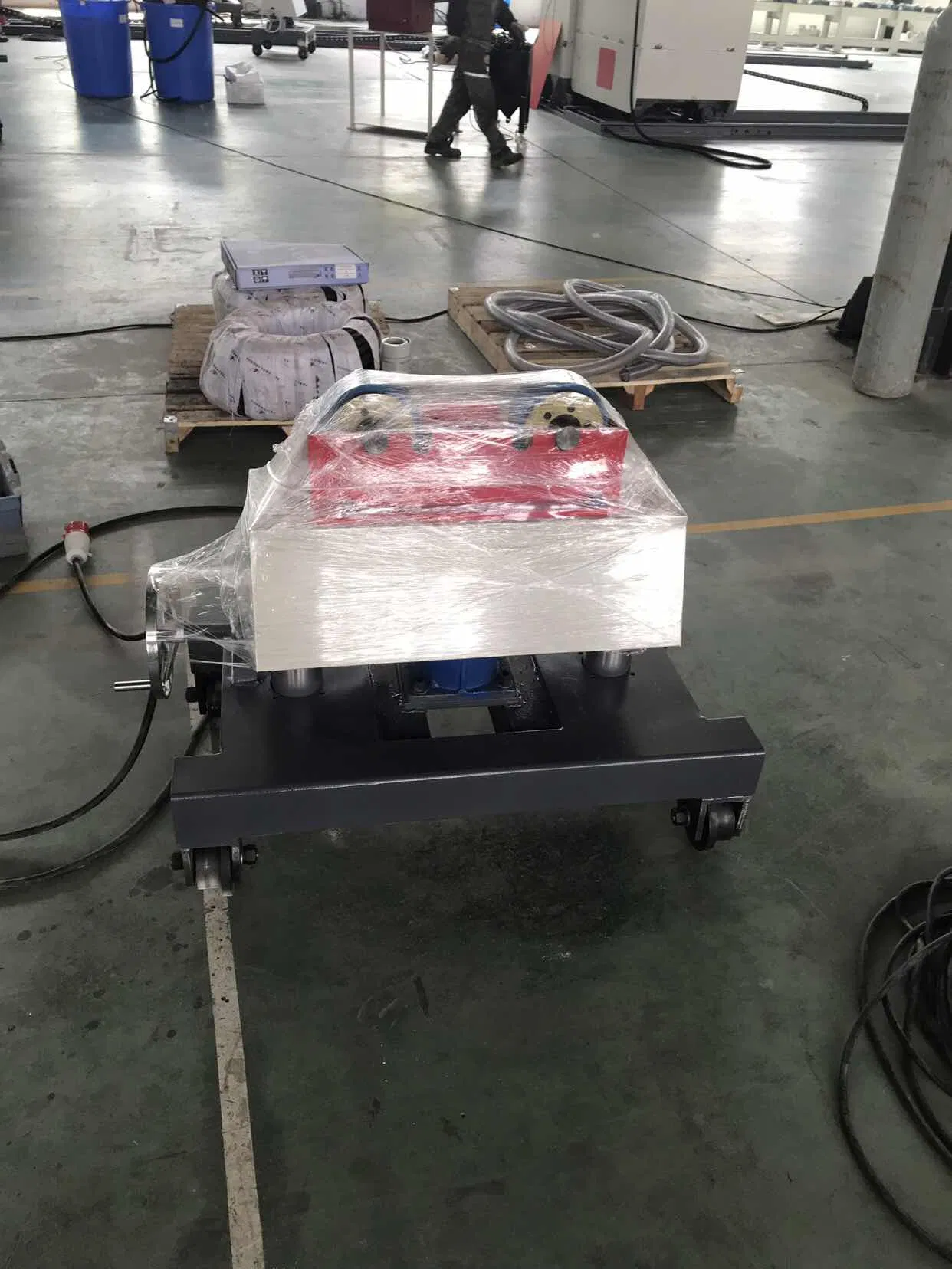 Lateral Conveying System for Piping Fabrication-Pipe Convey