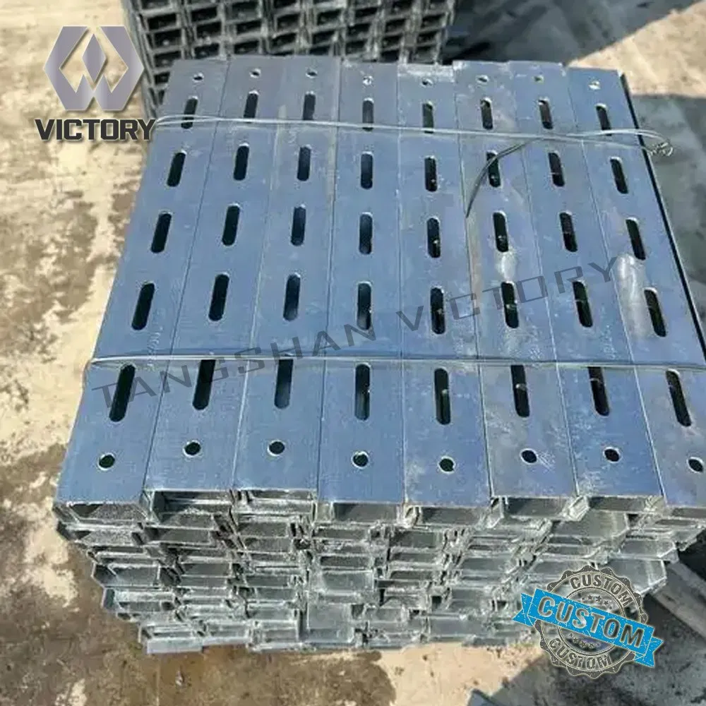 Durable Powder-Coated Steel Channel Cross Arm for Street Lighting